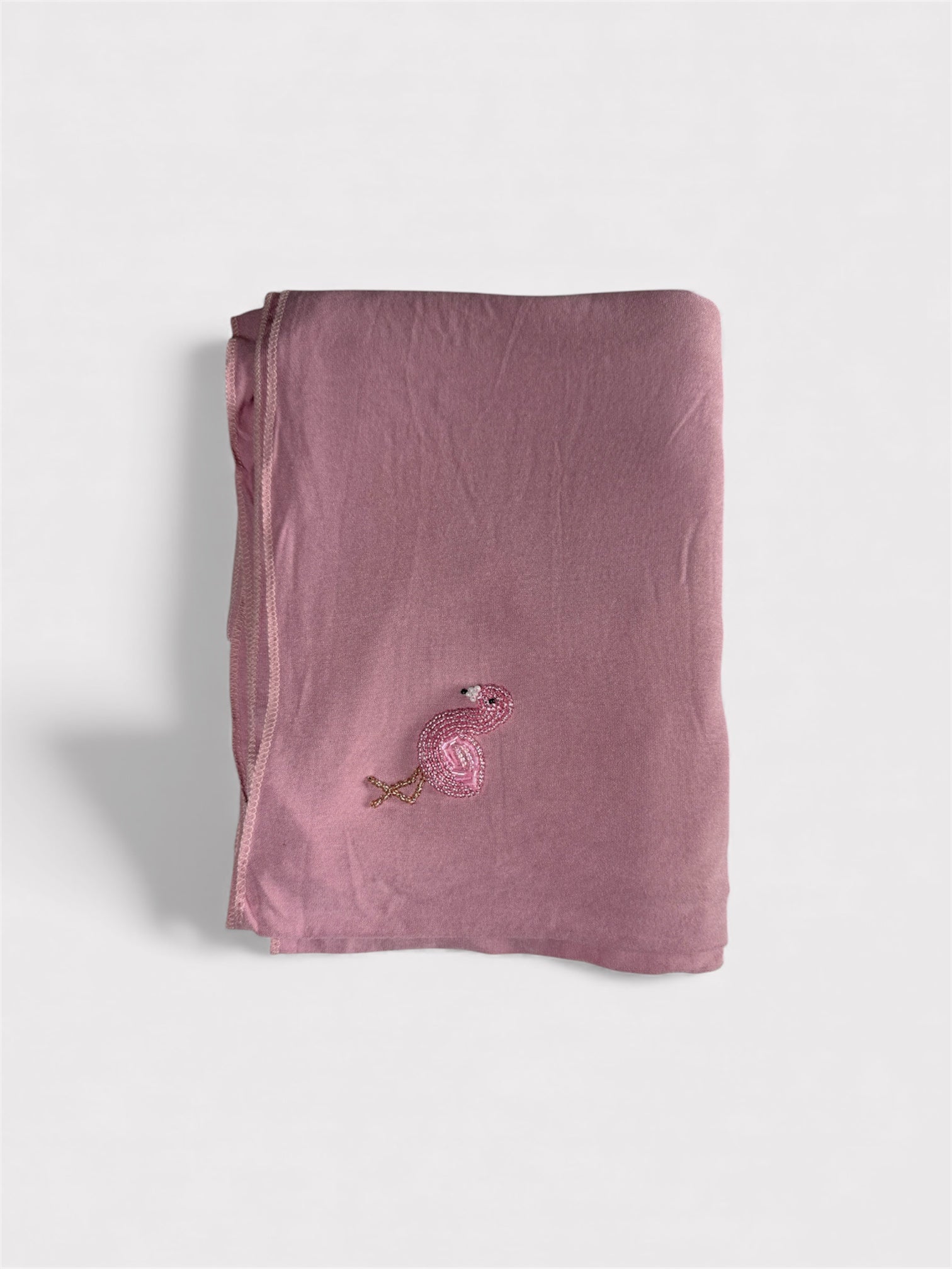 Hijab flamant rose